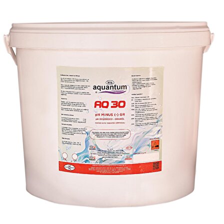 Aquantum 10 Kg Toz pH(-) Düşürücü - pH (-) Reducer-ToptancıyızBiz